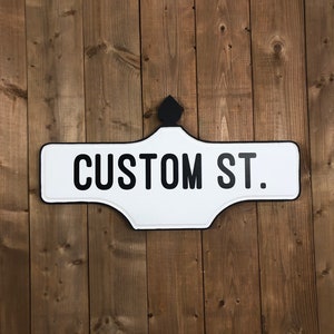 Plaque de rue de Toronto (taille réelle 23,5 x 12,25 pouces) - Commande personnalisée