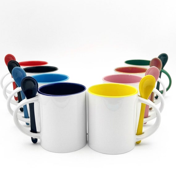 11 oz Porcelain Sublimation Mugs- Case of 36 Mugs