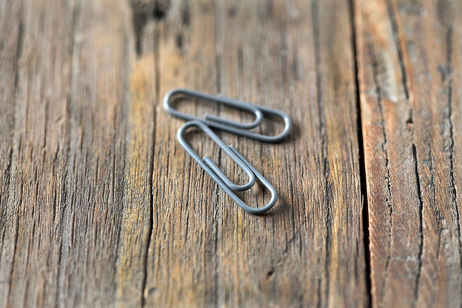 1 Inch Gray Coated Paper Clips Set of 10 Paper Clip Etsy UK