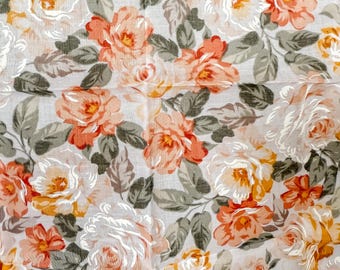 Vintage Pierre Cardin Handkerchief Printed Floral Hankie New Old Stock Original Packaging