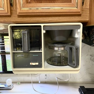 Black & Decker Spacemaker Coffee Maker Black Under Cabinet Kitchen