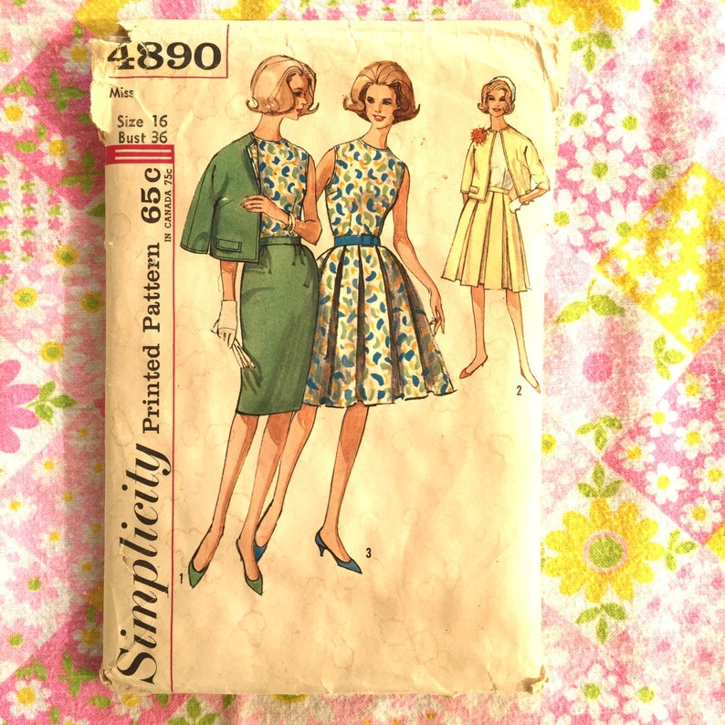 Early 1960's Vintage Sewing Pattern Jackie O Style Blouse - Etsy