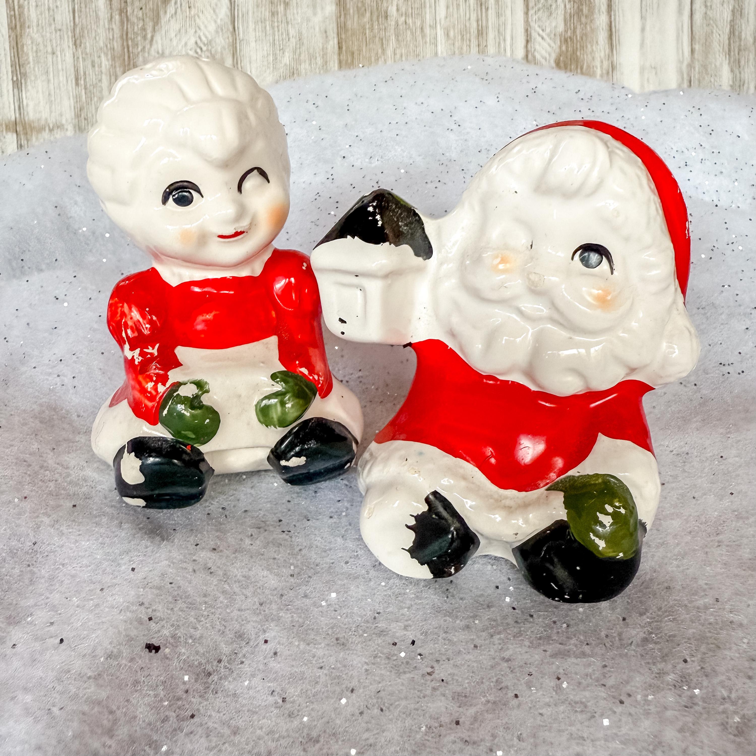 Japan Mr Mrs Santa - Etsy