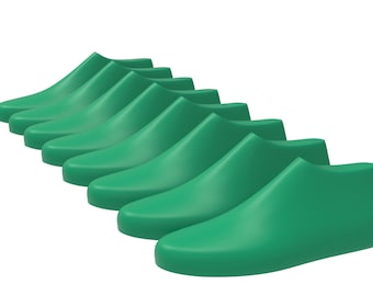 Professional Shoe Last 3D Model Pack – Sizes 35-42 (STL, IGS Files)