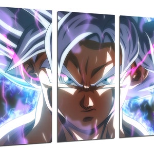 Moderne fotografische Malerei Japanischer Anime, Son Goku Dragon Ball, 97 x 62 cm ref. 27186