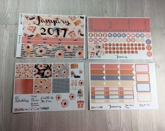 Planner Stickers-January Monthly Sticker Kit
