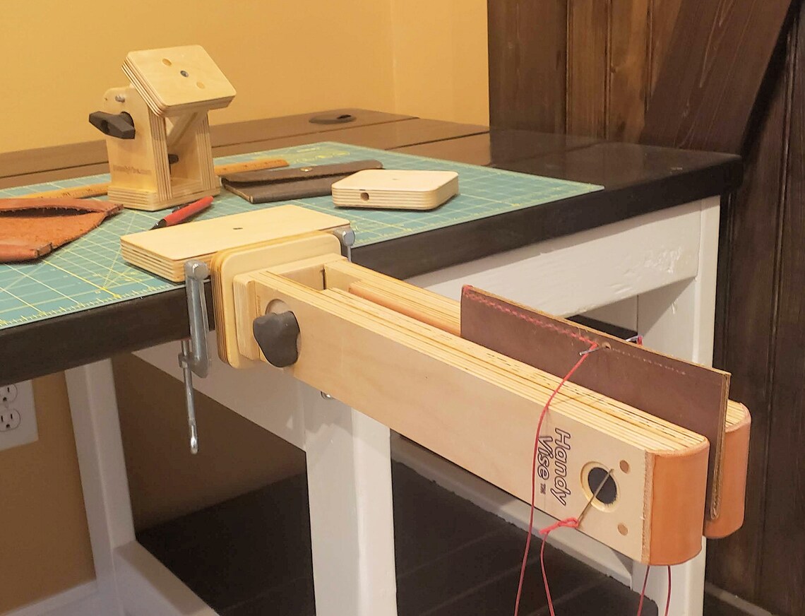 Handy Vise Xtra Large Leather Craft Stitching Pony Vise 12 Etsy