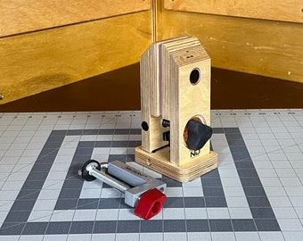 HV - Small Leather Craft Stitching Pony Vise (4" fixed clamping space) with optional accessories