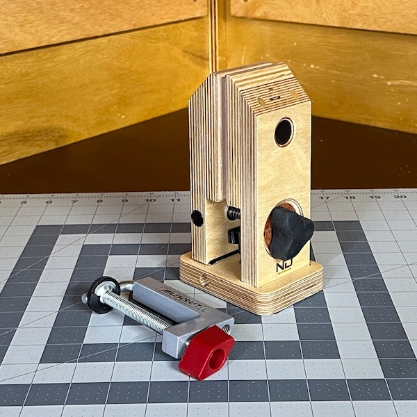 HV - Petit étau pour poney à couture pour travaux manuels en cuir (espace de serrage fixe de 4 po.) avec accessoires en option