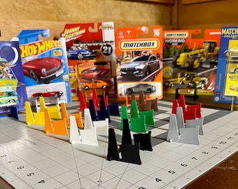 Hot Wheels Matchbox Johnny Lightning Carded Display Stand  (10 per order)