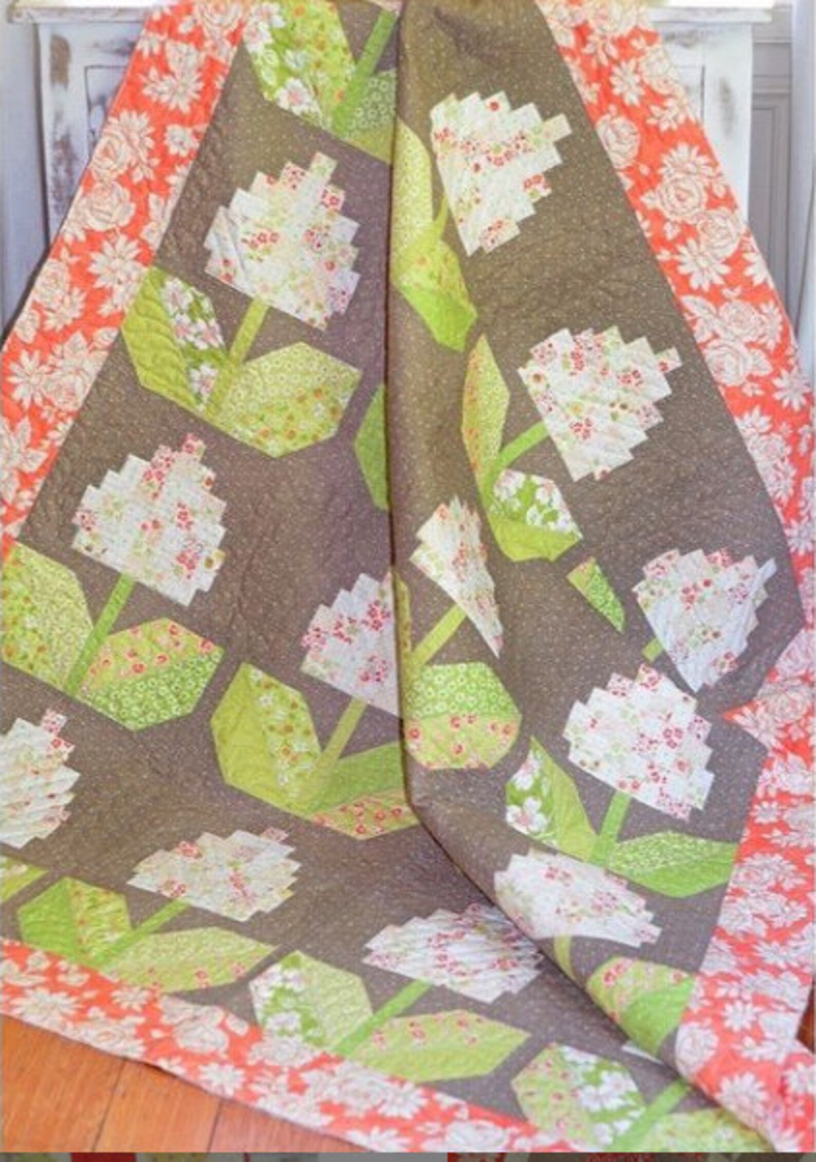 Fig Tree Hydrangeas Quilt Kit Etsy