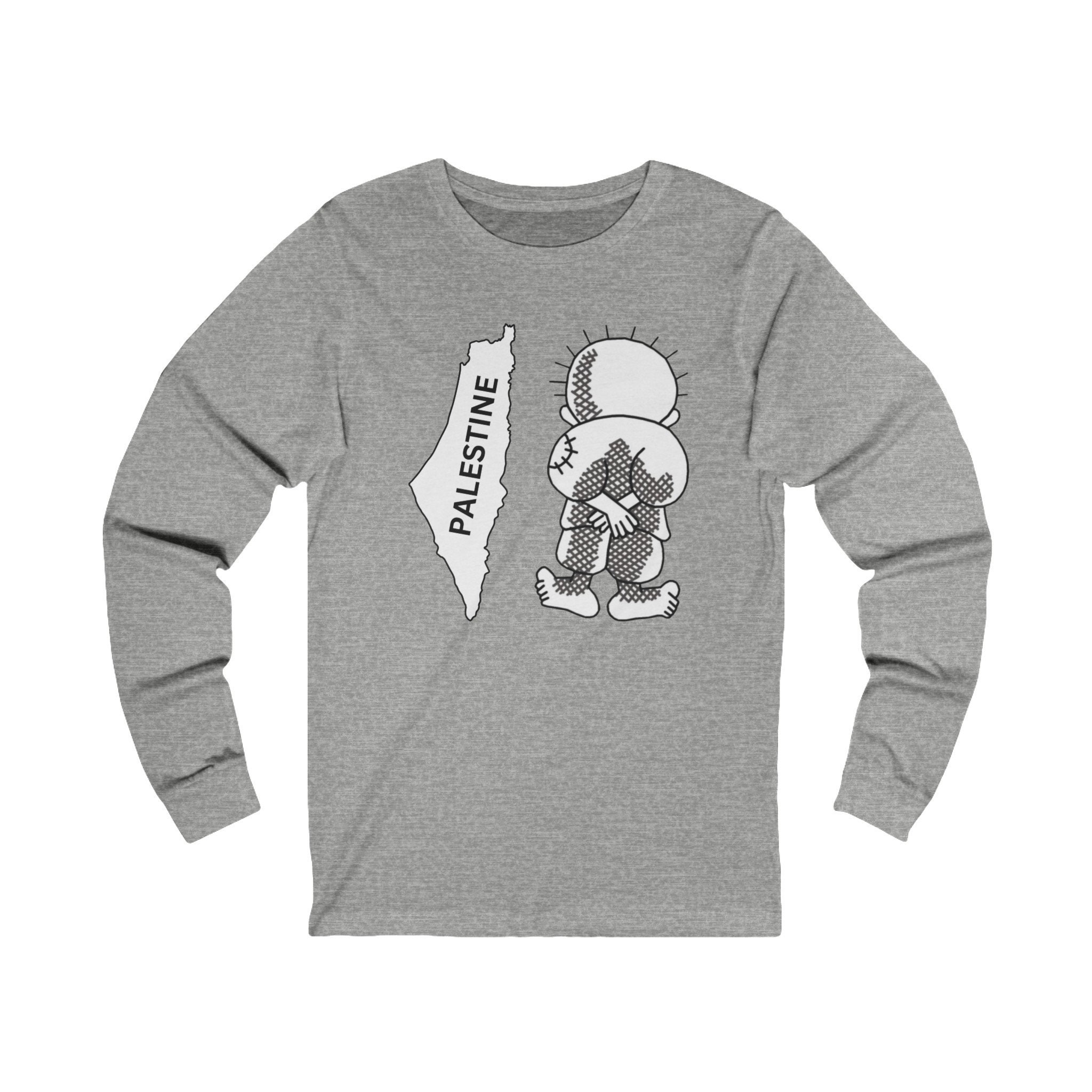 Handala Palestine Idol Character Unisex Jersey Long Sleeve