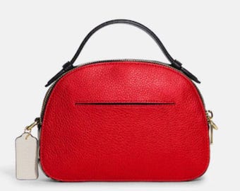Coach Disney Mickey Mouse X Keith Haring Serena Satchel Red - Etsy