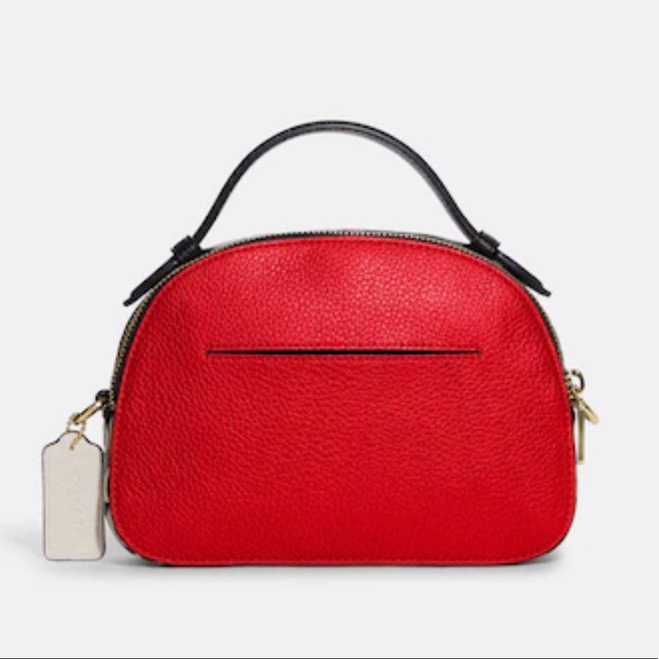 Coach Disney Mickey Mouse X Keith Haring Serena Satchel Red - Etsy