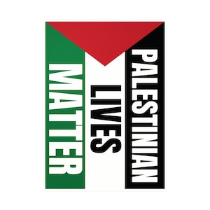Palestinian lives matter car window sticker Kiss-Cut Vinyl Decals, free palestine, Gaza , gift Jerusalem , laptop book sticker