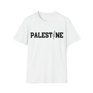 Palestine map Unisex Softstyle T-Shirt, mens tee shirt, womens t shirt, palestina, palestine kefiyyah