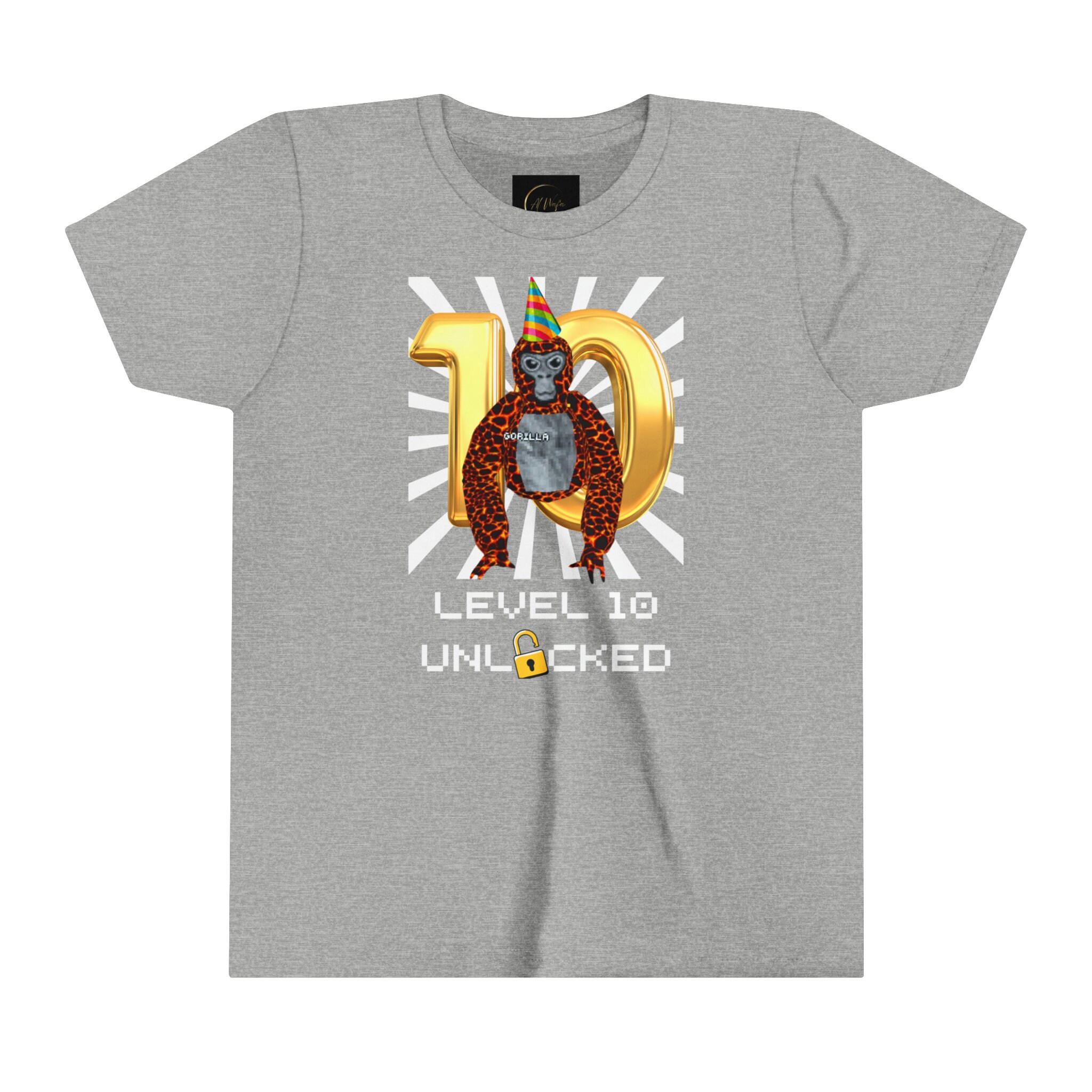 Retro gorilla tag shirt, gorilla tag merch monke boys gifts - Inspire Uplift