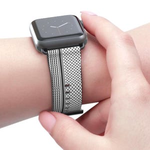 Kufiya Shemagh faux leather Watch Band suitable for Apple Watch , fashion palestine band, watch band for palestine, kuffiyah watch band