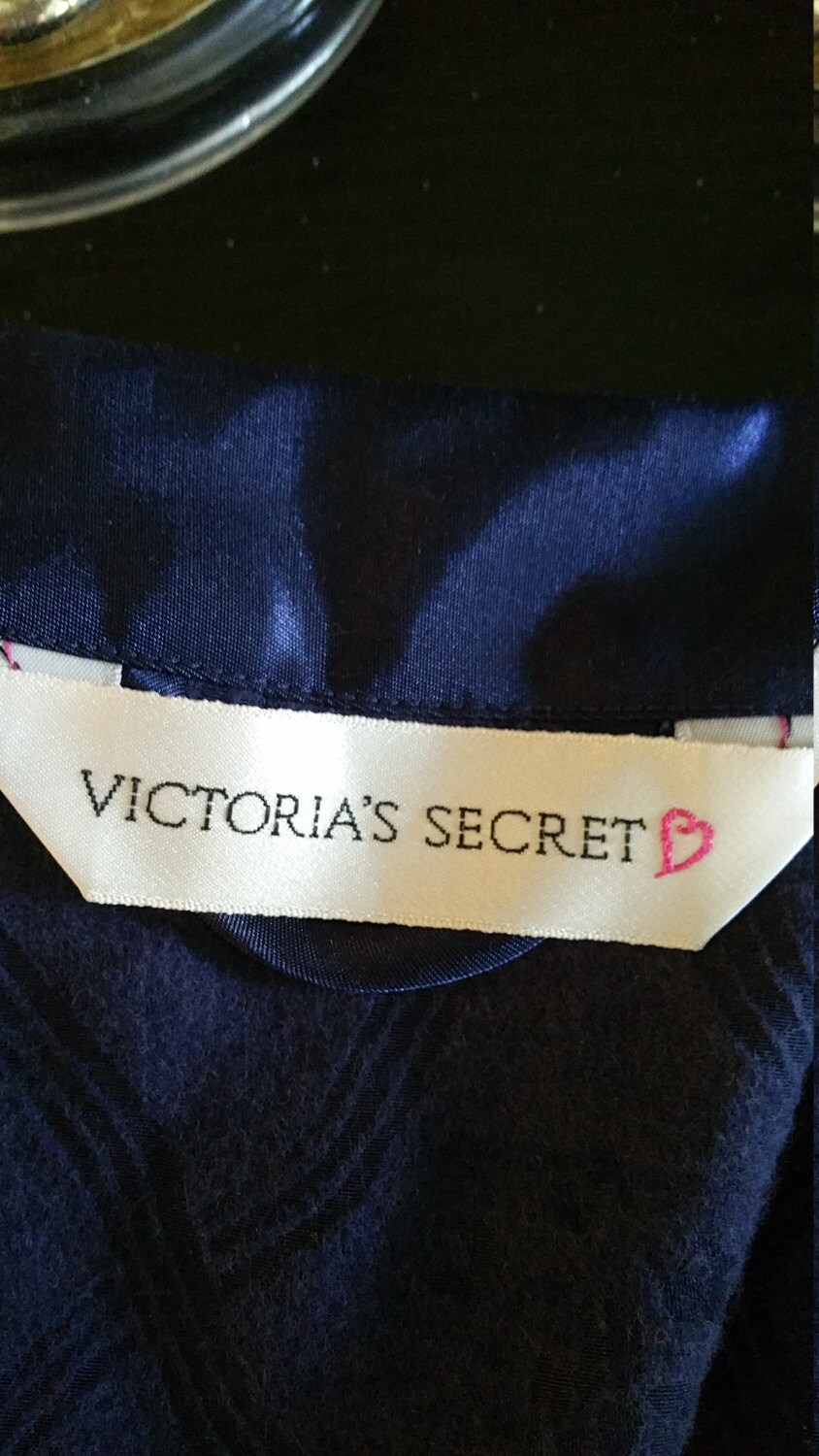 Victoria Secret's Navy Blue Lounging Jacket. Size Small - Etsy