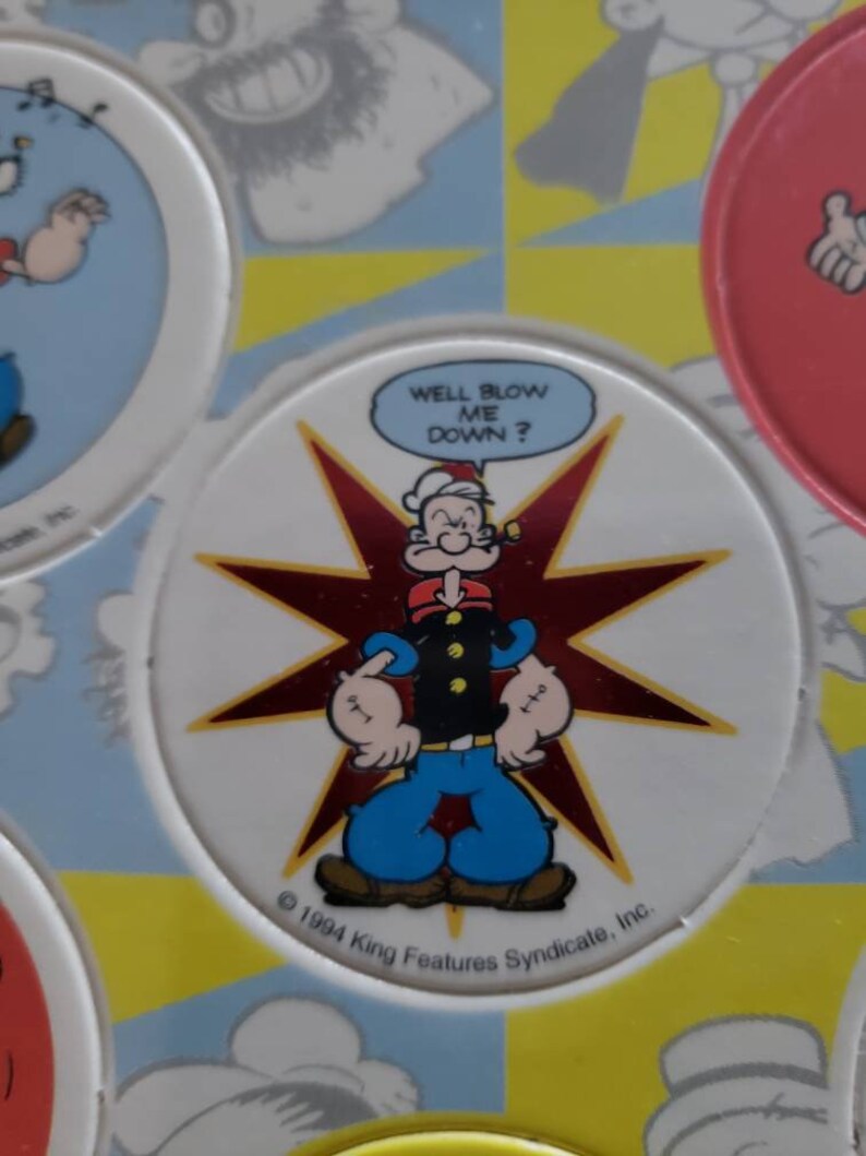 1994 King Features Syndicate Inc. Popeye and Family Collectors Series 2