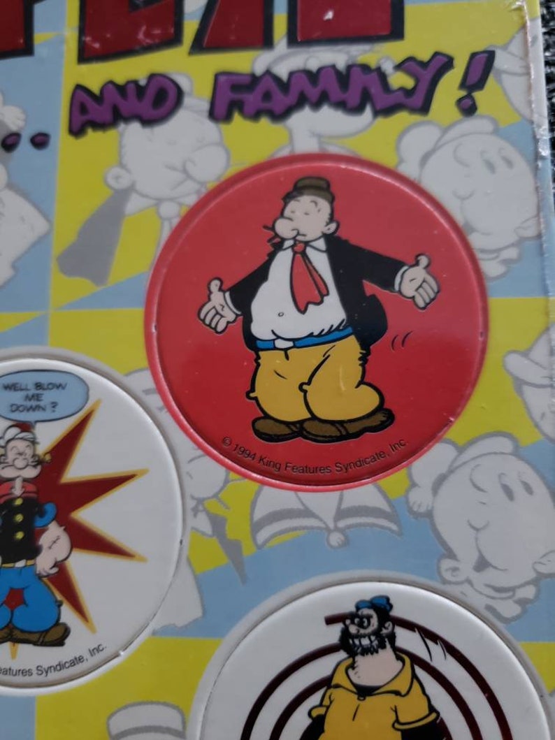 1994 King Features Syndicate Inc. Popeye and Family Collectors Series 2