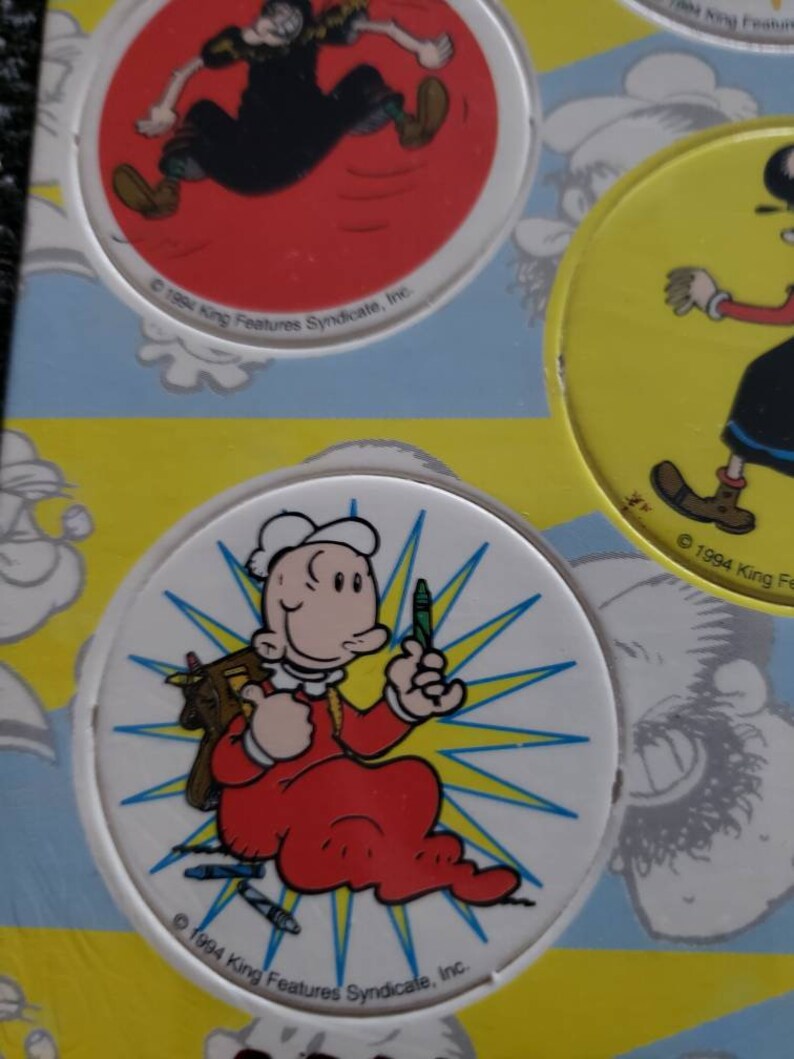 1994 King Features Syndicate Inc. Popeye and Family Collectors Series 2