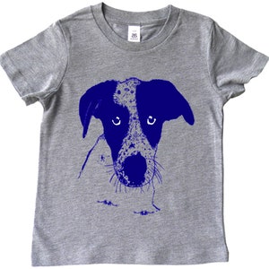 Doggy drawing,dog T shirt, love Dogs Tee, gift for him or her, awesome ,original fun ,screen printed ,handmade, gift for her, best mate woof