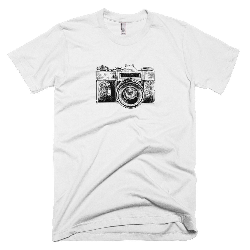 Vintage Camera tshirt photographer gift for photographer Etsy