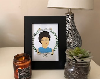 King Of The Hill Peggy Print