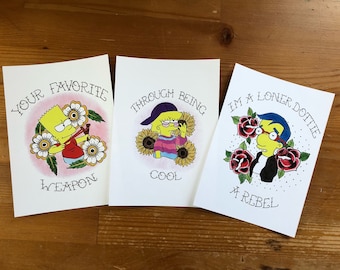 Simpsons Prints