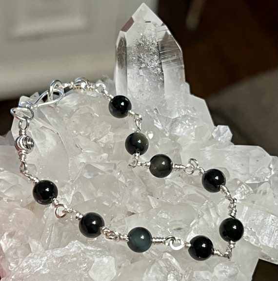 Rainbow Obsidian Bracelet