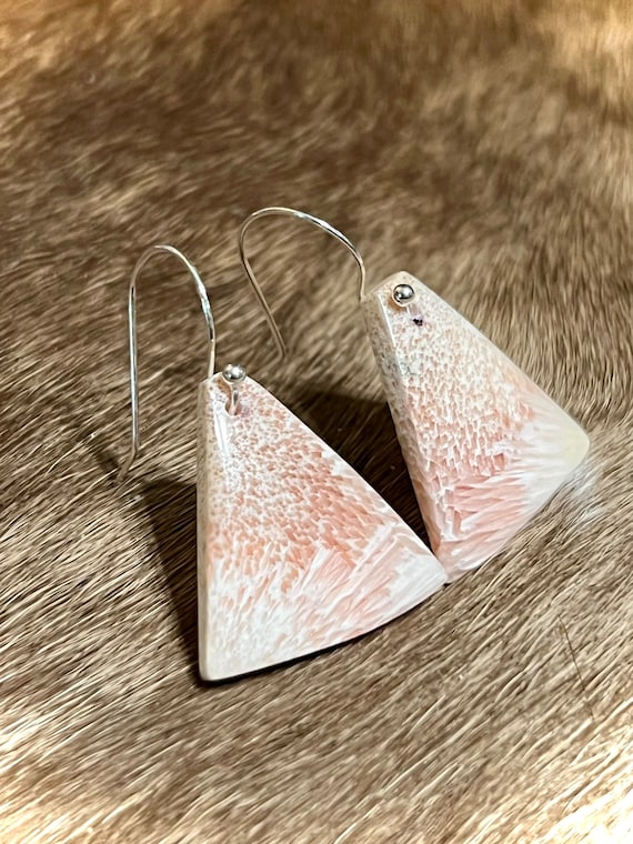 Scolecite Earrings