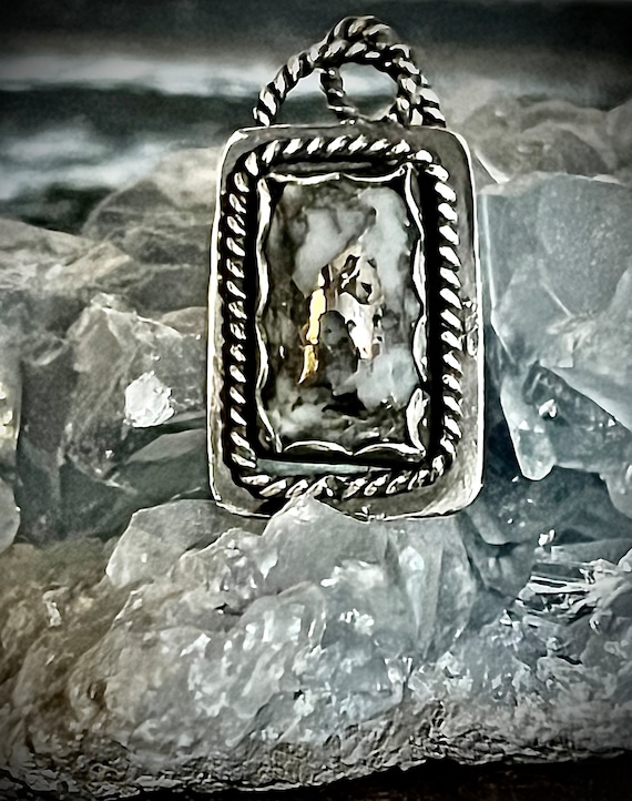 Natural Silver Pendant