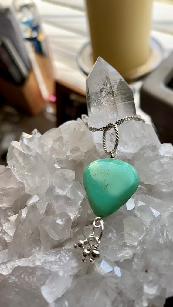 Chrysoprase Pendant