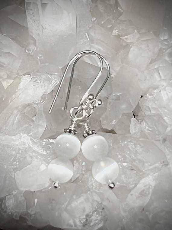 Selenite Earrings