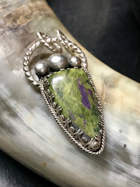 Atlantisite Pendant in Sterling Silver