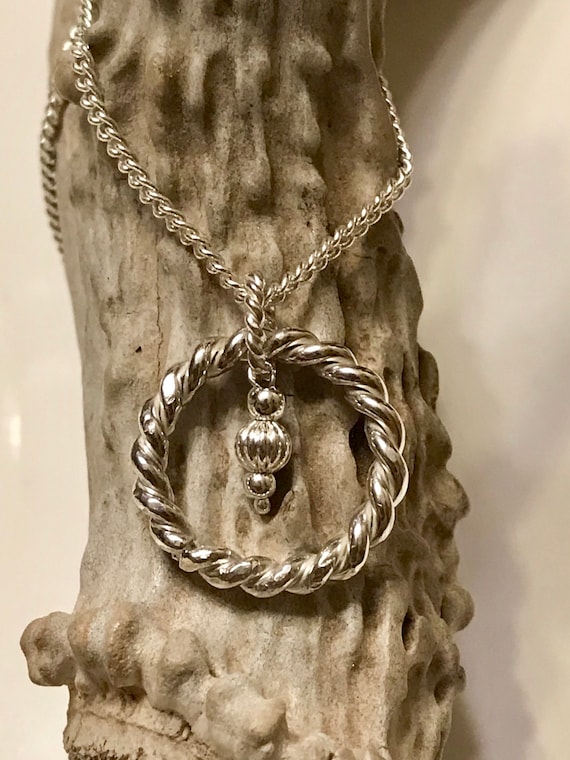 Sterling Silver Dangle Pendant