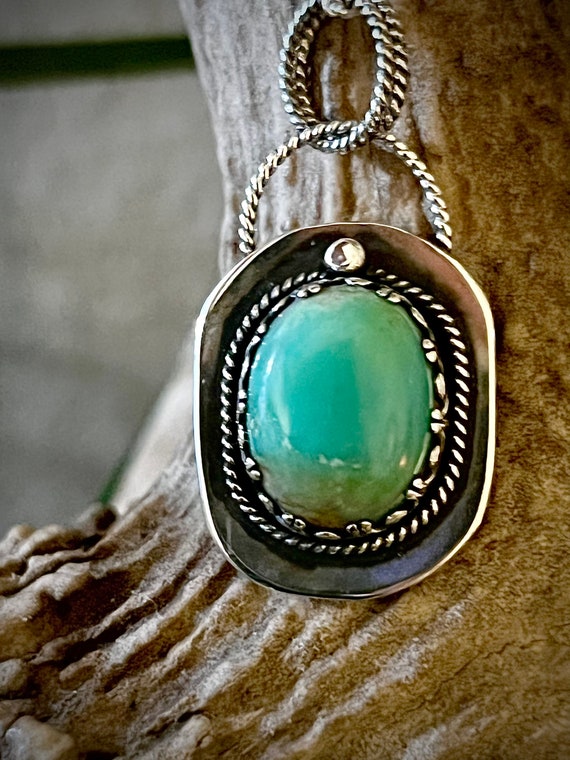 Chrysoprase Pendant