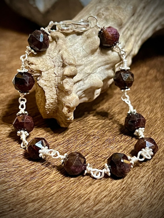 Garnet Bracelet