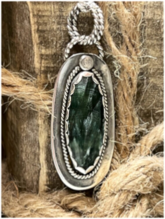 Seraphinite Pendant