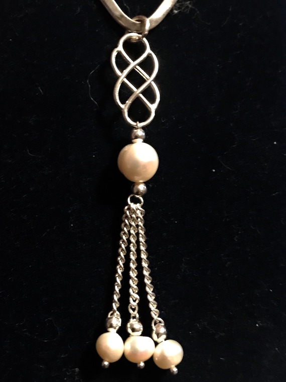 Freshwater Pearl Tassel Necklace