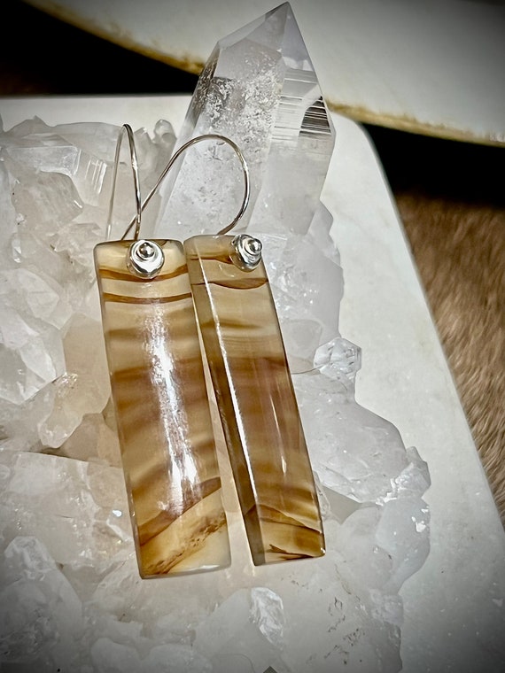 Montana Agate Earrings