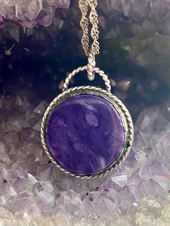 Russian Charoite Pendant