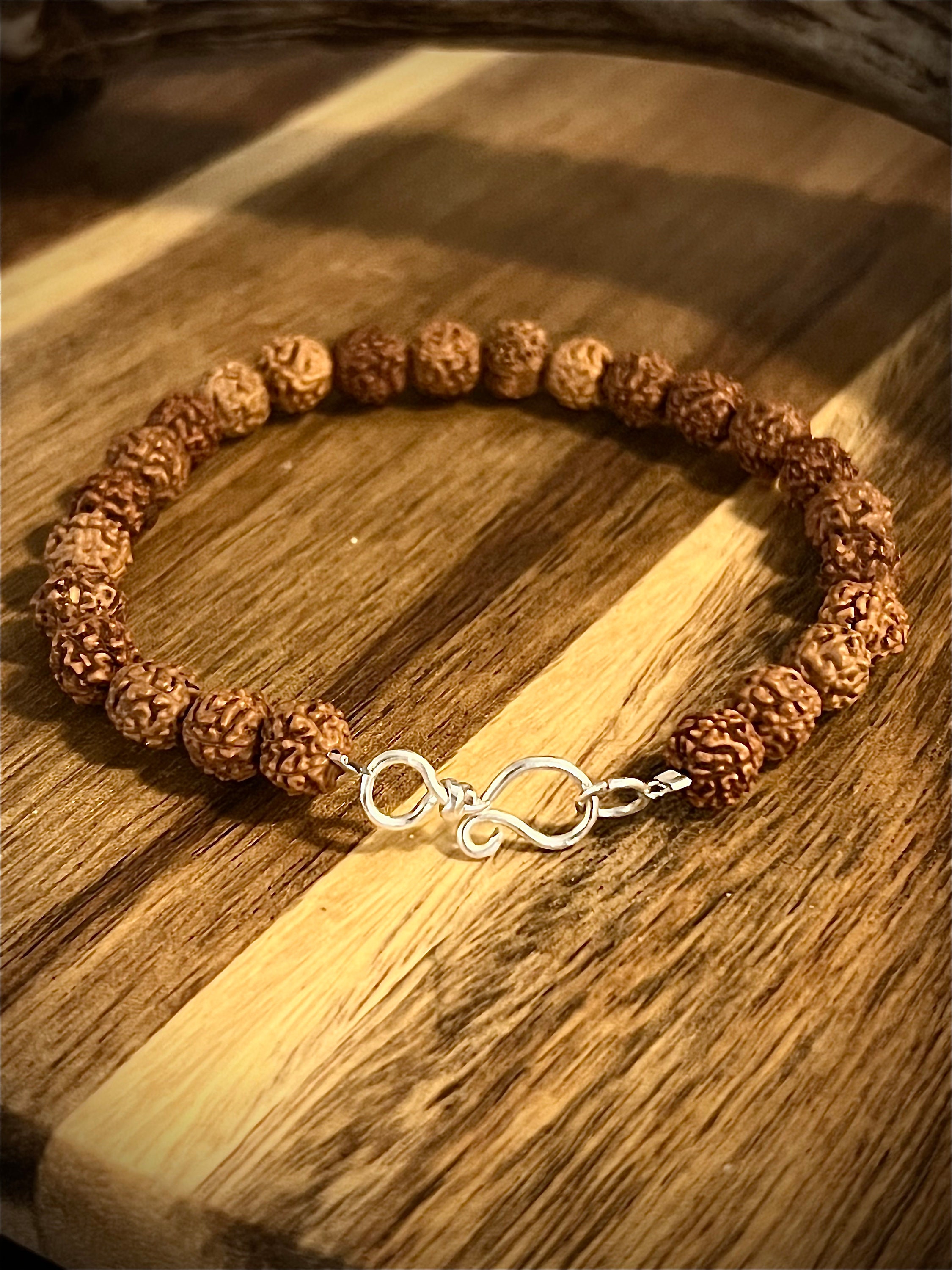 Bodhi Seed Meditation Bead Bracelet - Yellow String – Amadara