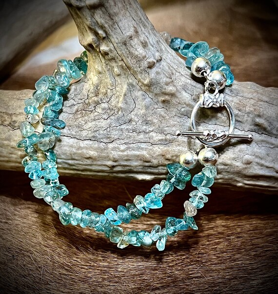 Apatite Chip Bracelet