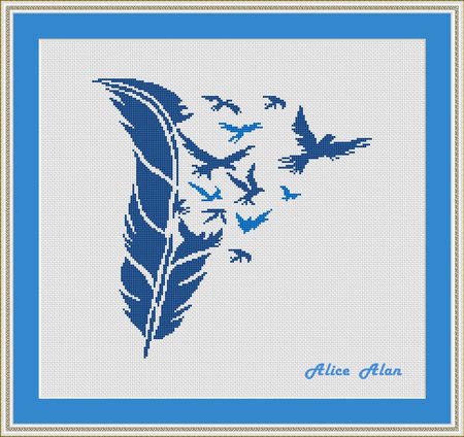 Схема перышка. Вышивка крестиком перья. Вышивка монохром перо. Схема вышивки перо. Перья вышивка крестиком монохром.