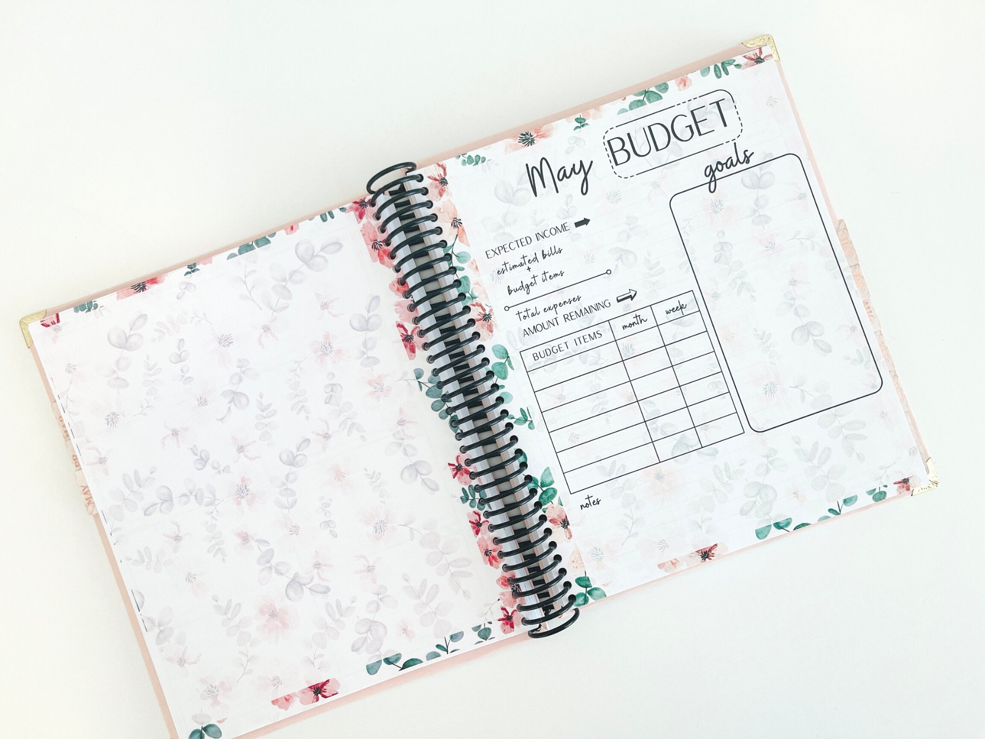 Budget Planner Book with 12 PCS Cash Envelopes Undated 8.7 x 6.3  Monthly Bill Organizer 138 Pages Financial Planner Expense Tracker 