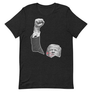 T-shirt Trump 2024 MAGA : chemise Trump Fist Pump graphique