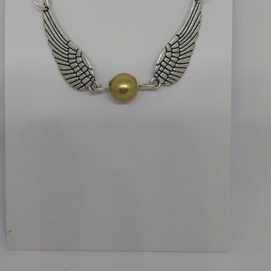 Flying Golden Ball Necklace image 4
