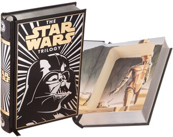 Star Wars Book Safe - Libro ahuecado encuadernado en cuero